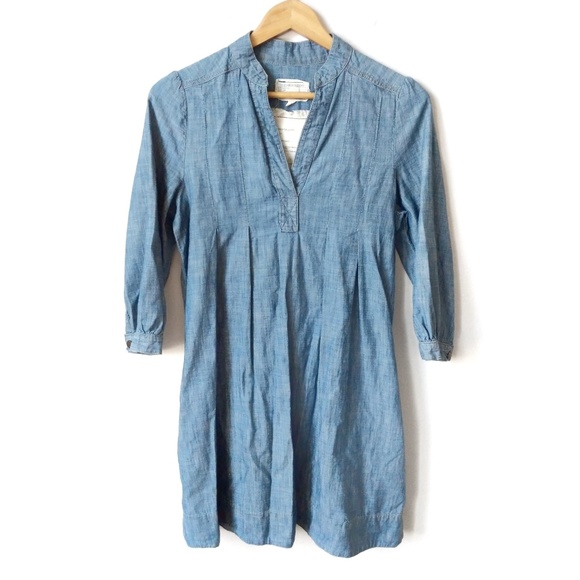 Current/Elliott chambray smock dress - Picture 2 of 7